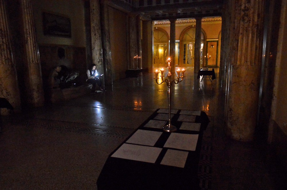 Crtež Davida Belasa  (Snimio Dejan Štifanić)